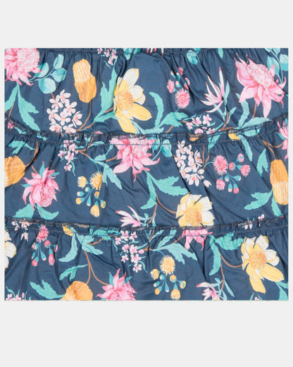 Baby Dress Matilda - Waratah Midnight