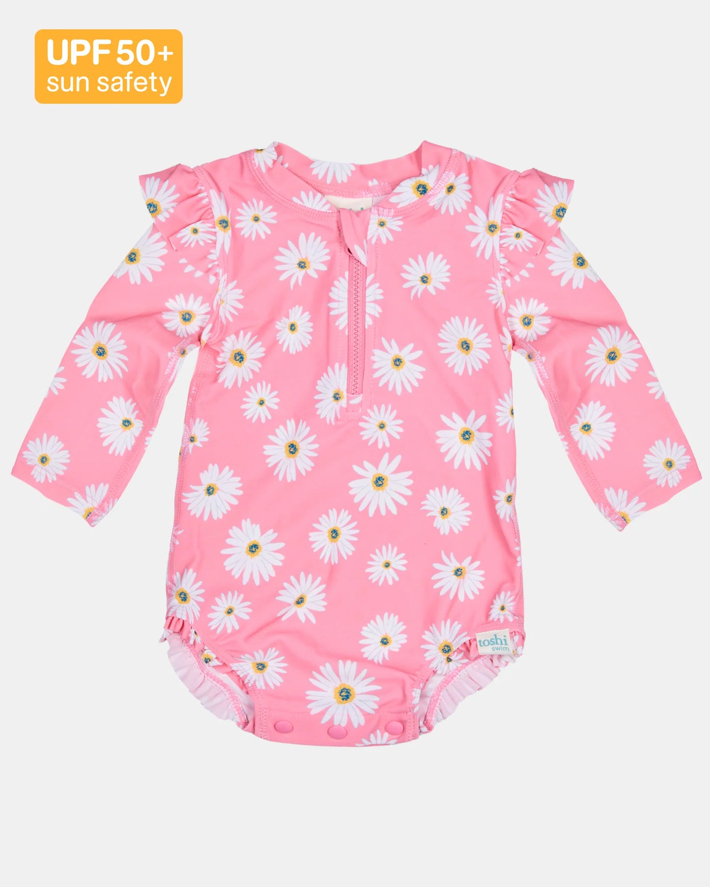 Swim Onesie - Daisy Watermelon