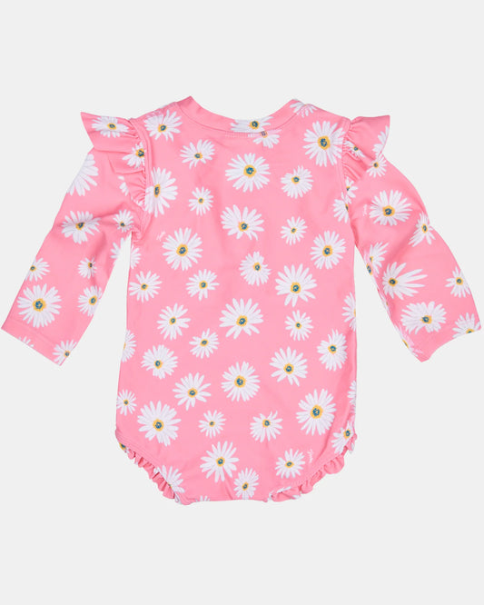 Swim Onesie - Daisy Watermelon