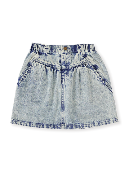 Esta A-Line Denim Skirt