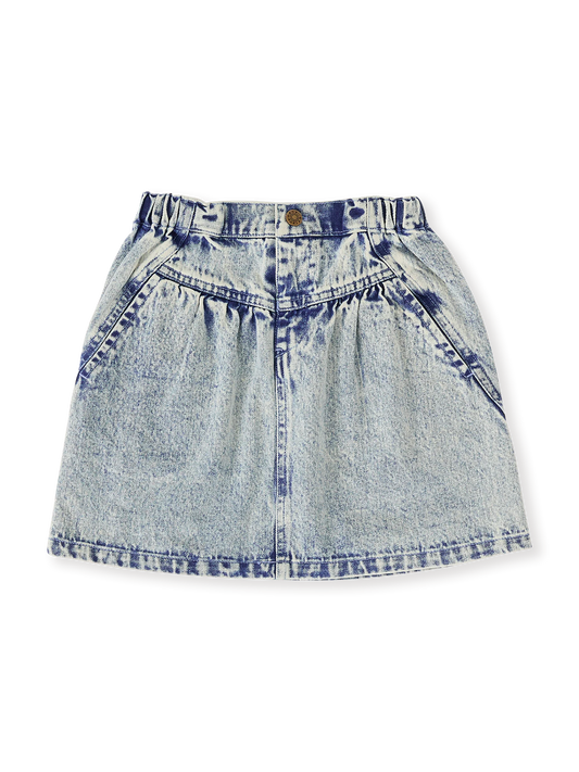 Esta A-Line Denim Skirt