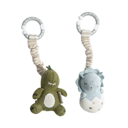 Stroller Toys 2pk - Dinosaurs