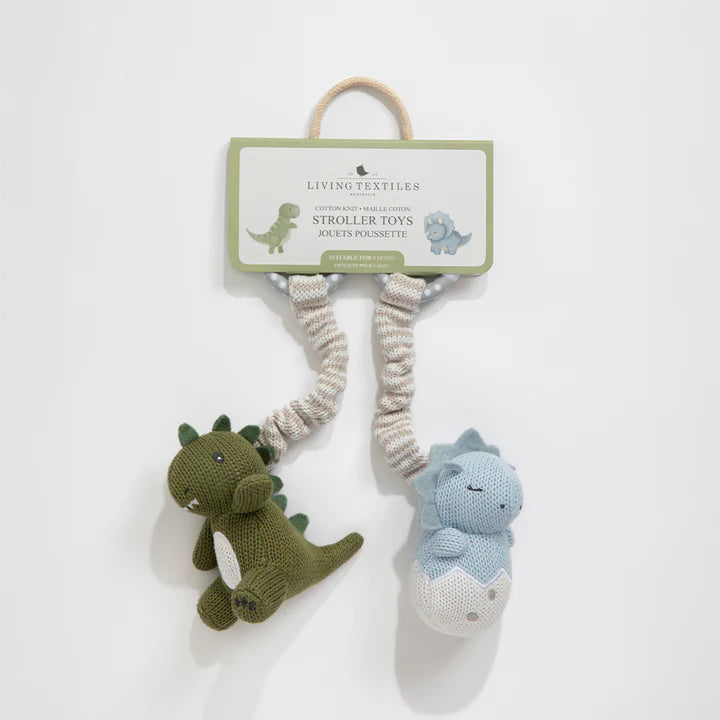 Stroller Toys 2pk - Dinosaurs