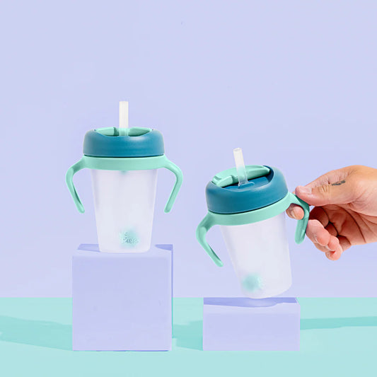 Sippy Cup 2pk - Teal/Aqua