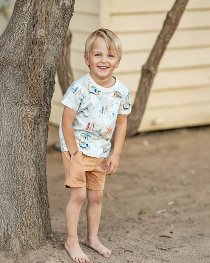 Tan Shorts