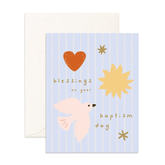 Blessings Baptism Card