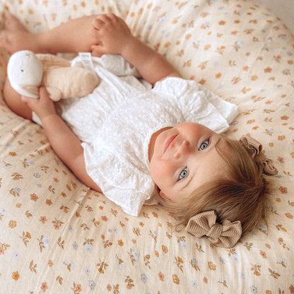 Organic Muslin Wrap Swaddle - Meadow