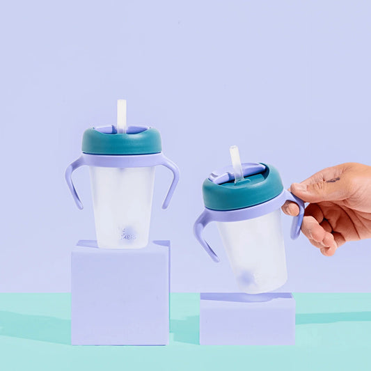 Sippy Cup 2pk - Teal/Purple