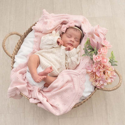 Heirloom Blanket - Blush