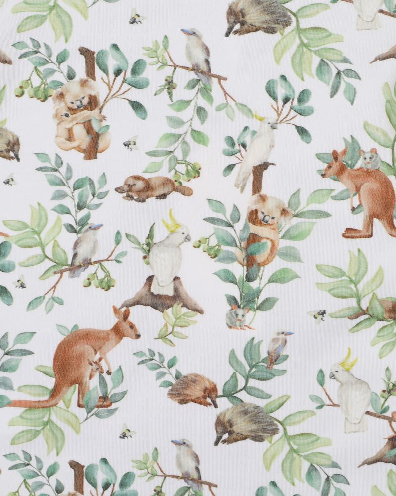 Organic Zipsuit Charlie - Australiana