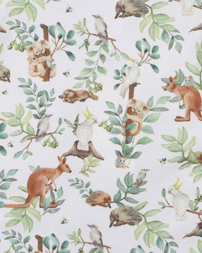 Organic Zipsuit Charlie - Australiana