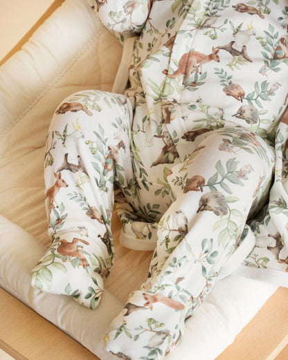 Organic Zipsuit Charlie - Australiana