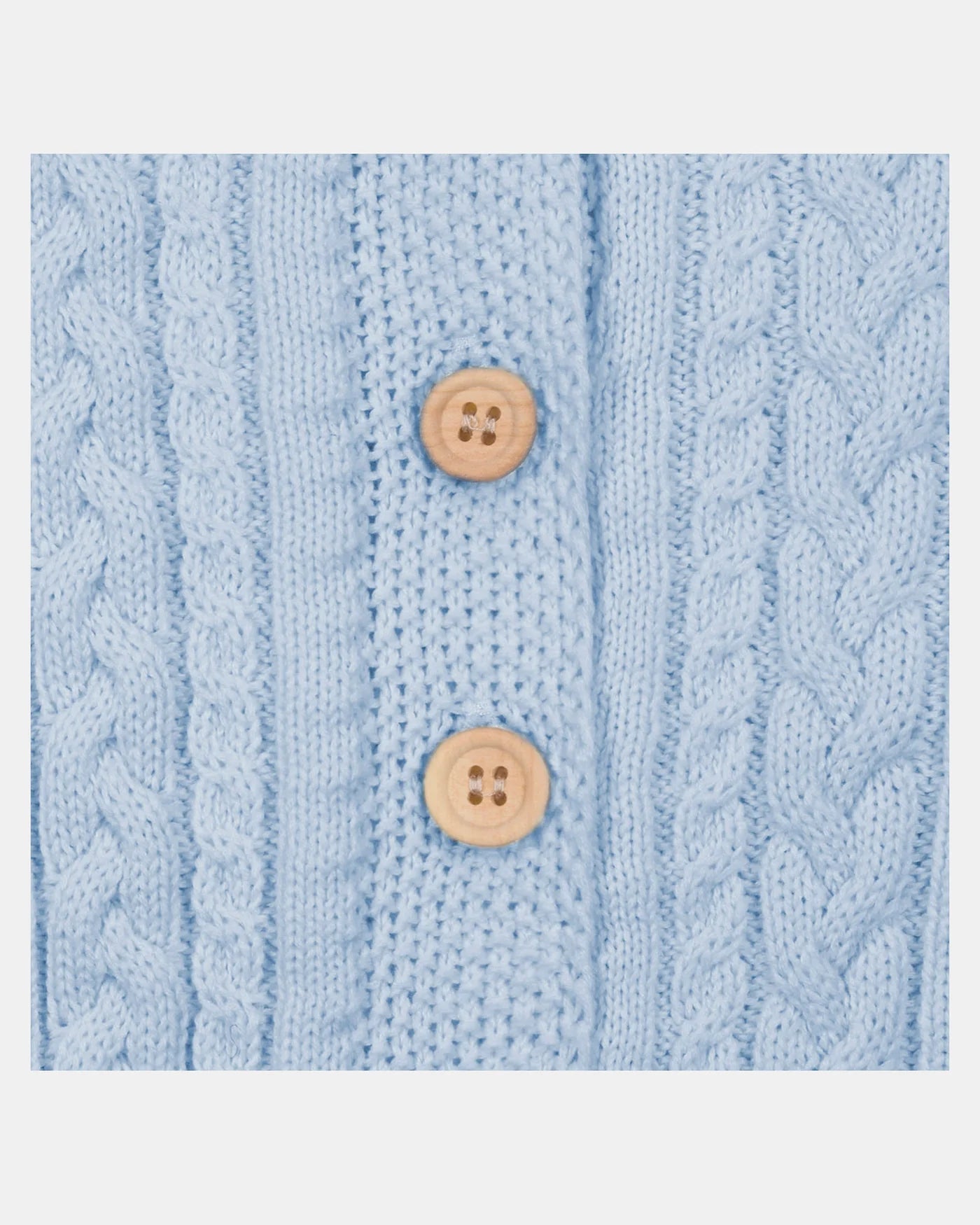 Organic Cardigan Yummy - Bluebell