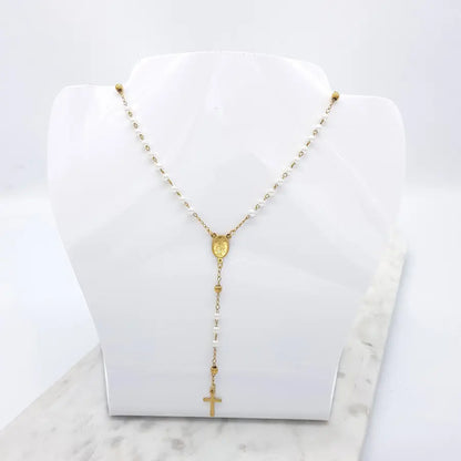 Pearl & Gold Rosemary Necklace