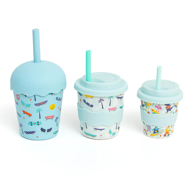 Skate Smoothie Cup & Straw 200ml