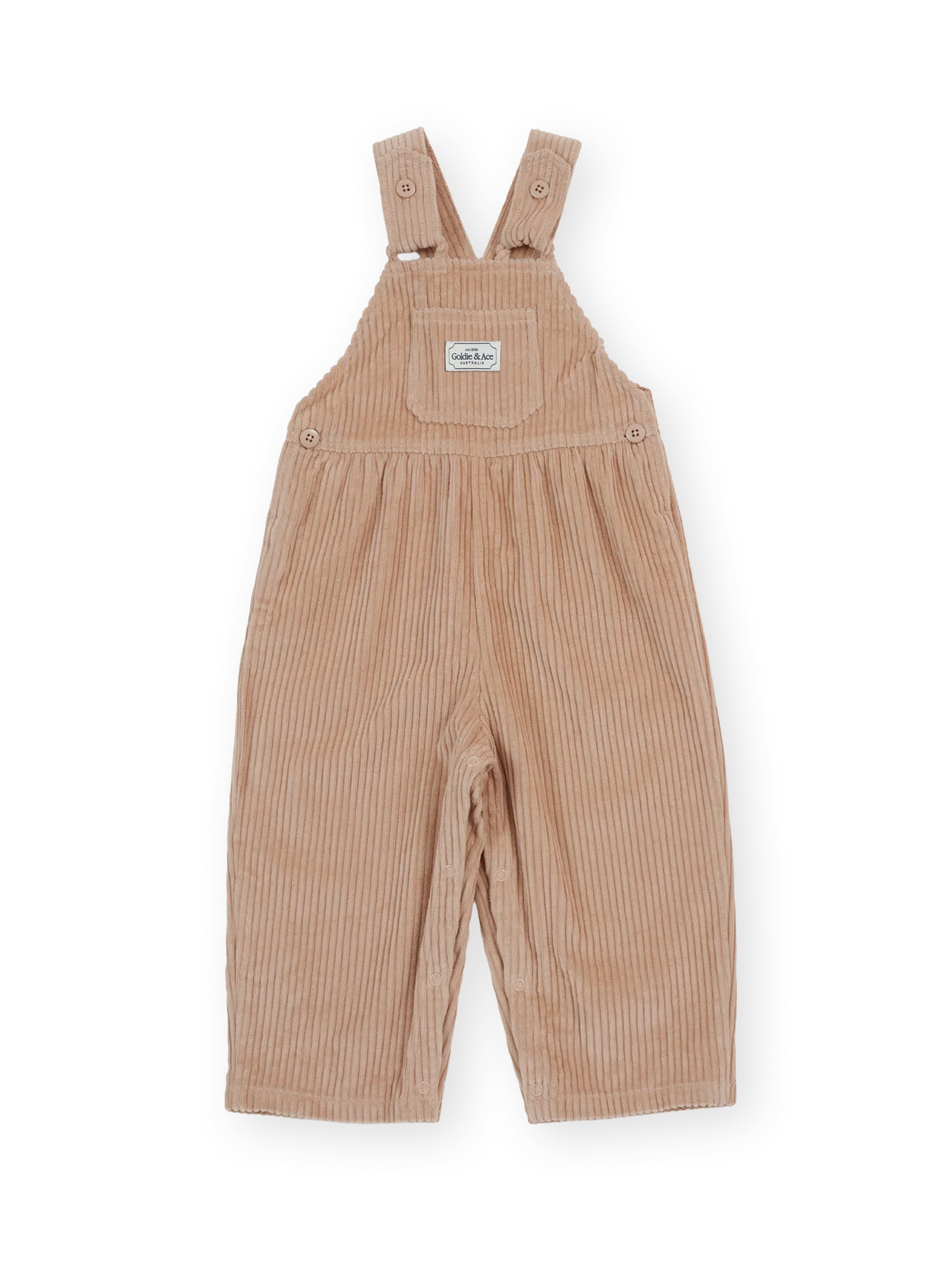 Sammy Corduroy Overall Tan