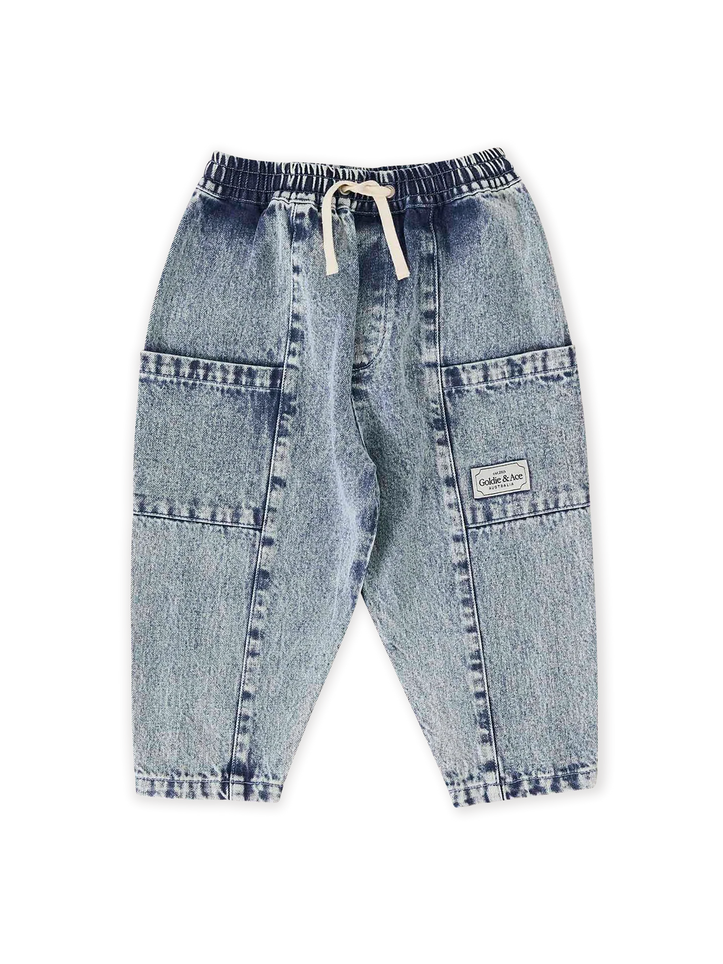 Kit Denim Pocket Pant Light Denim