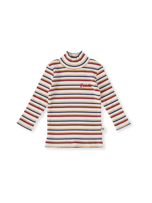 Outback Stripe Embroidered Rib Skivvy
