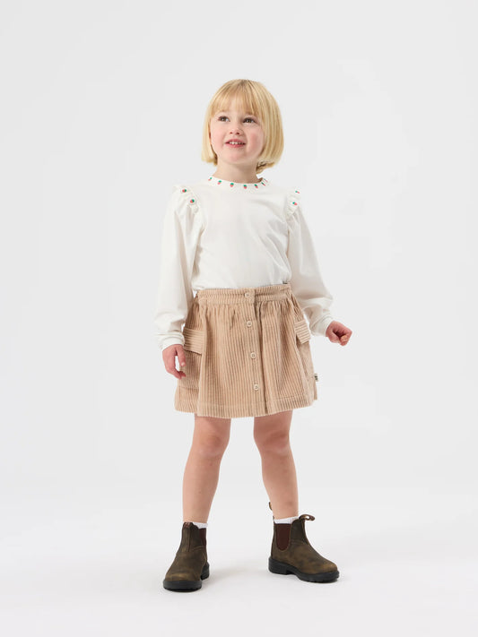 Mini Strawberry Longsleeve Top