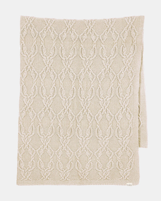 Organic Blanket Bowie - Oatmeal