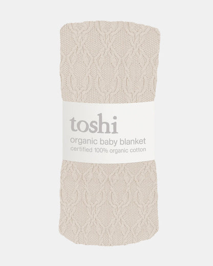 Organic Blanket Bowie - Oatmeal