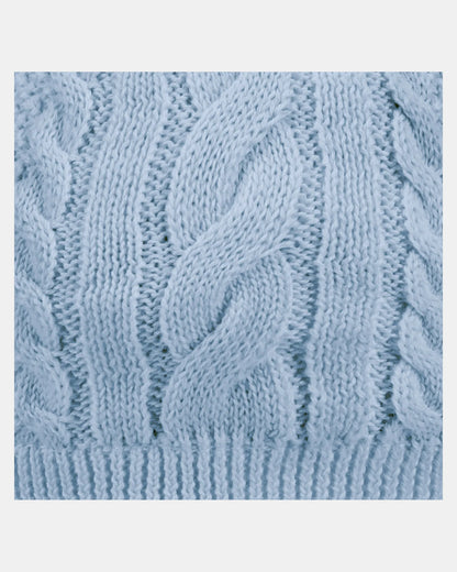 Organic Earmuff Beanie Yummy - Bluebell