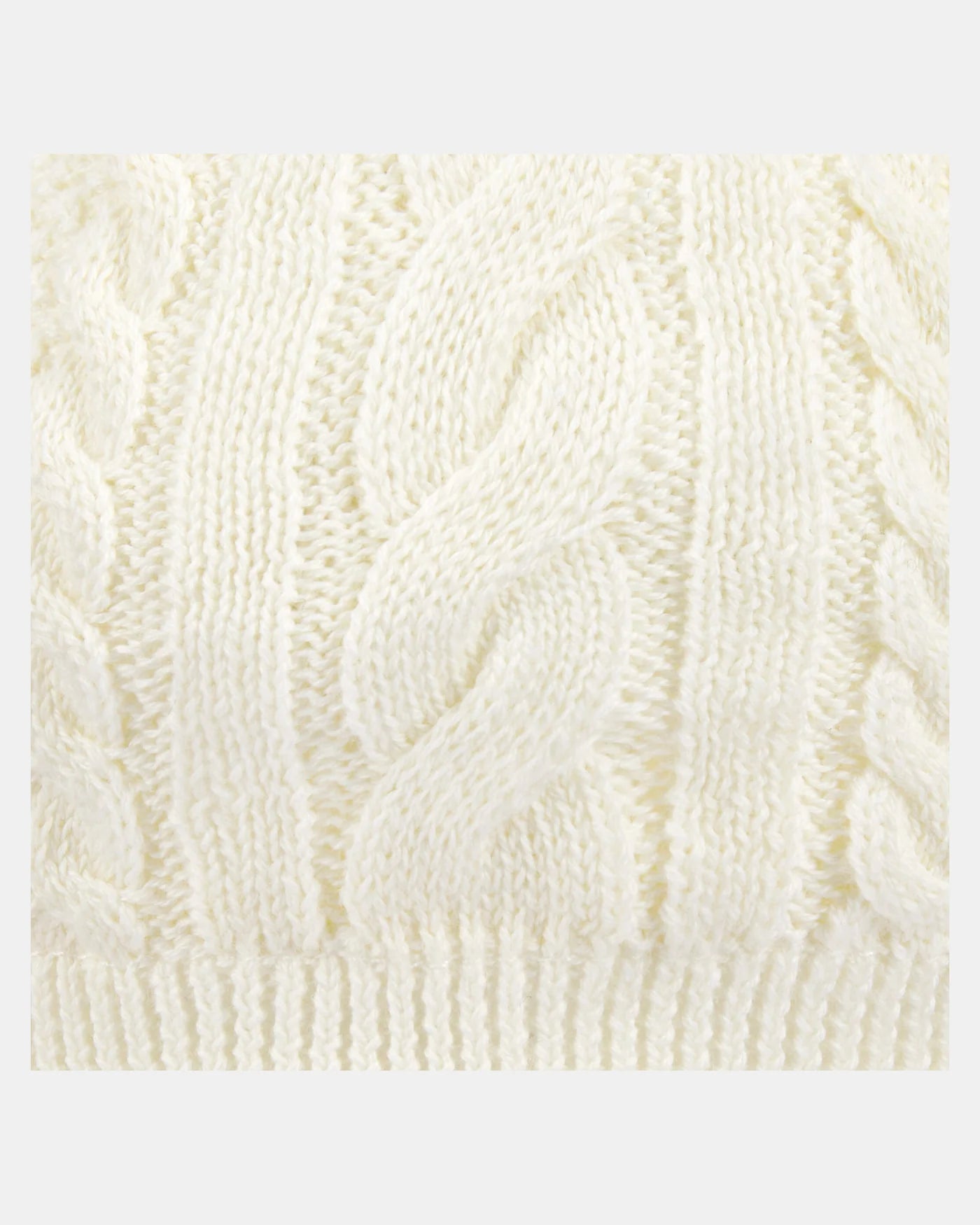Organic Earmuff Beanie Yummy - Cream