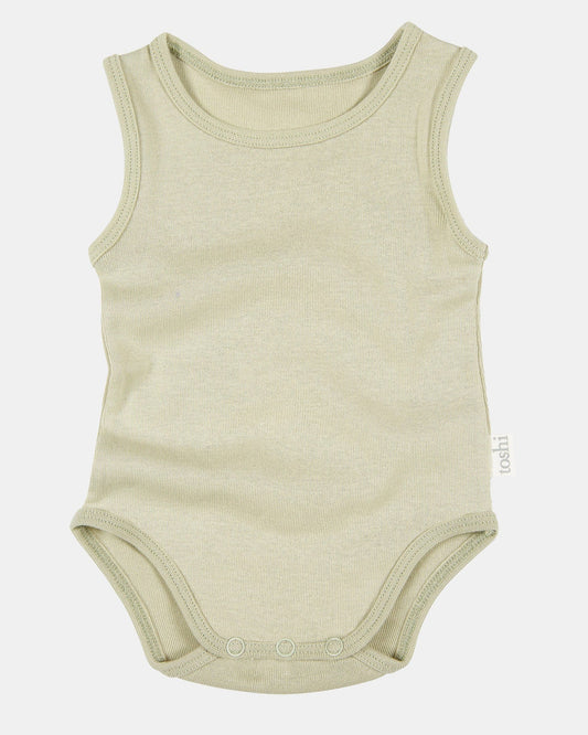 Onesie Singlet Dreamtime Organic - Thyme