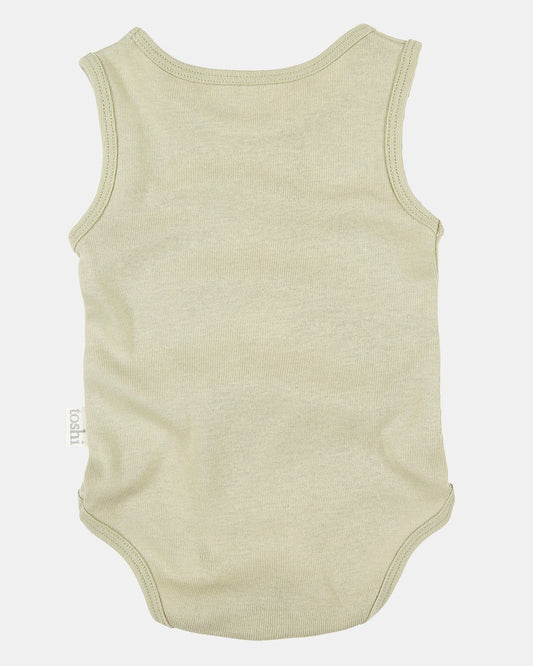 Onesie Singlet Dreamtime Organic - Thyme
