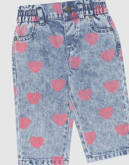 Dreamy Denim Hearts Jeans