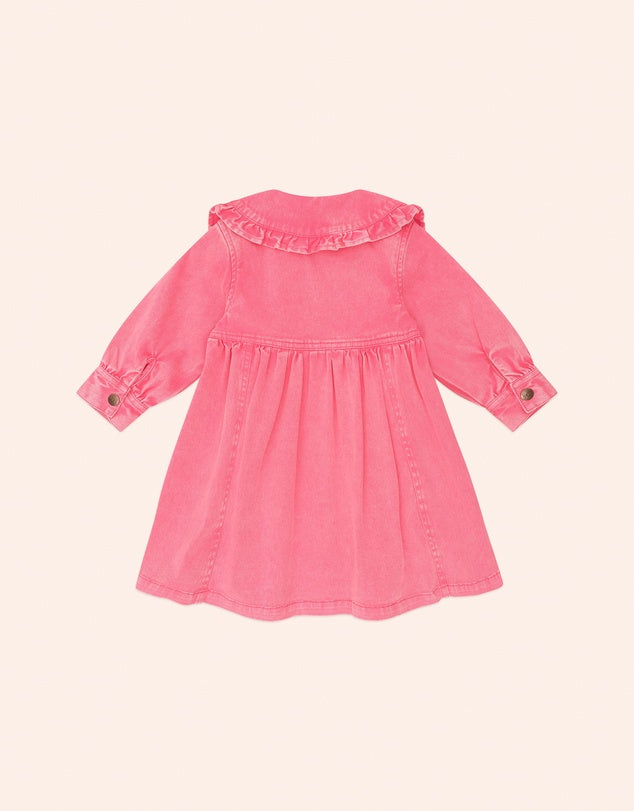 Vintage Cherry Collar Dress - Cherry