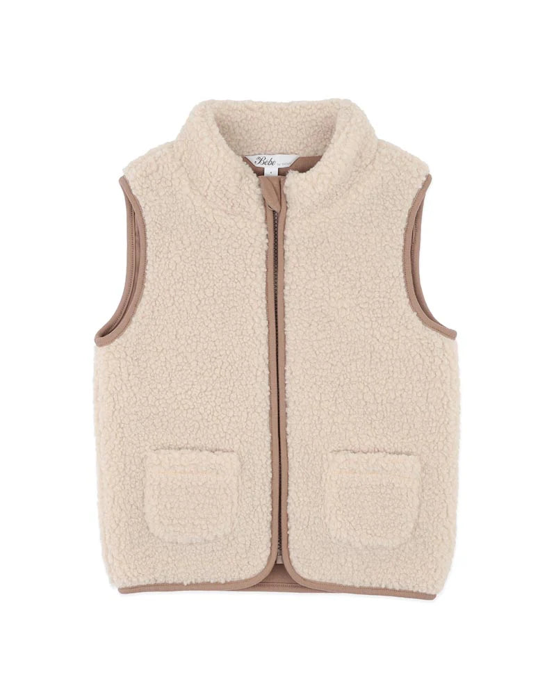 Natural Sherpa Vest