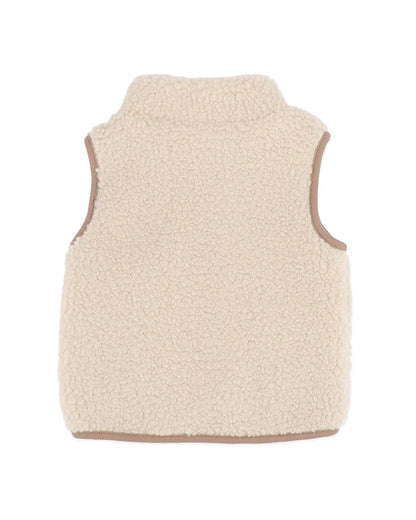 Mini Natural Sherpa Vest