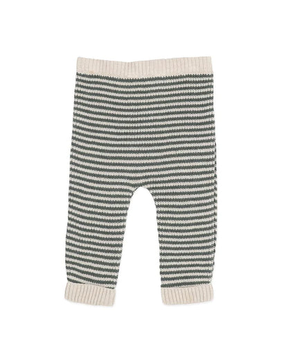 Otto Stripe Organic Knitted Leggings