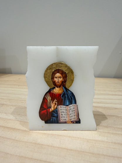 Christ Pantocrator - Mini Marble