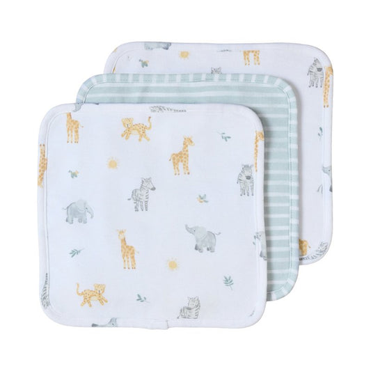 Washcloths 3pk - Roam & Roar