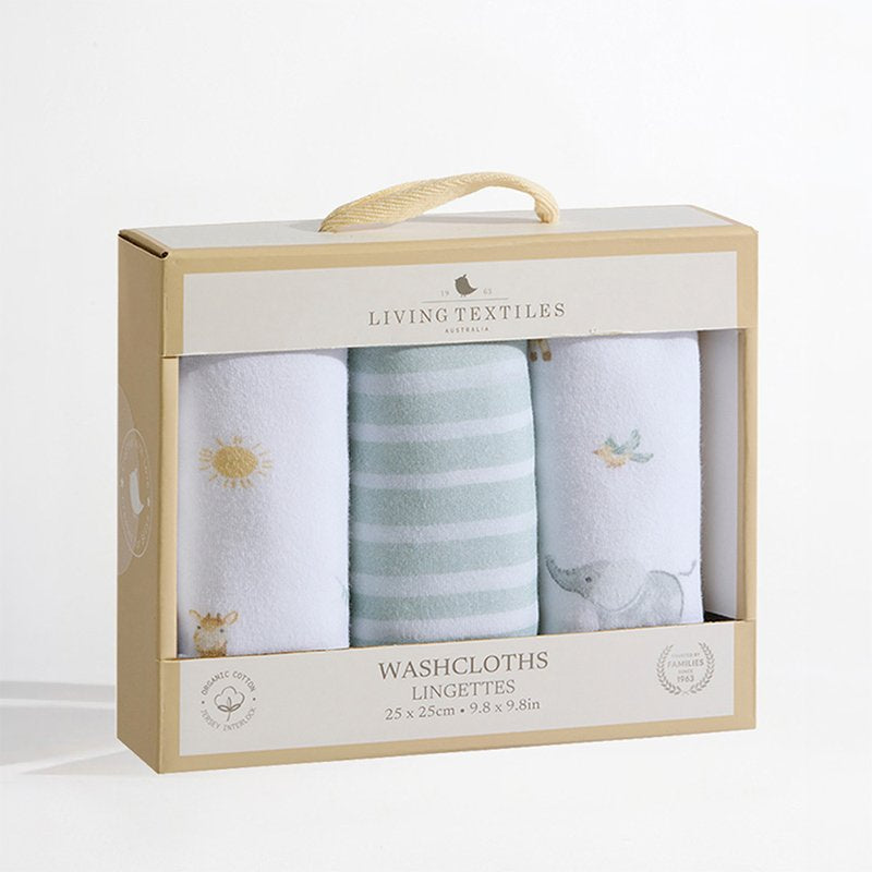Washcloths 3pk - Roam & Roar