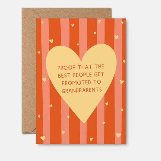 Promoted to Grandparents Card