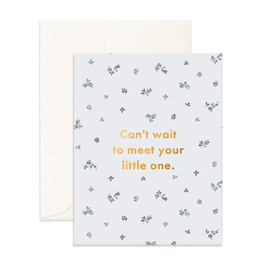 Meet Little One Bluebell Greeting Card
