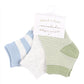 Socks 3pk - Blue/Green