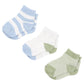 Socks 3pk - Blue/Green