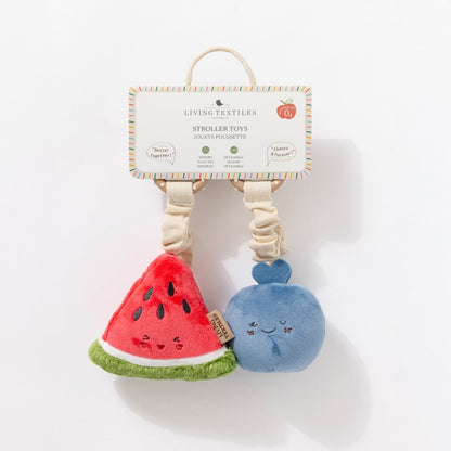 Stroller Toys 2pk - Watermelon & Blueberry