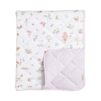 Quilted Cot Comforter - Whimsical Wonderland