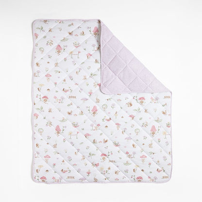 Quilted Cot Comforter - Whimsical Wonderland