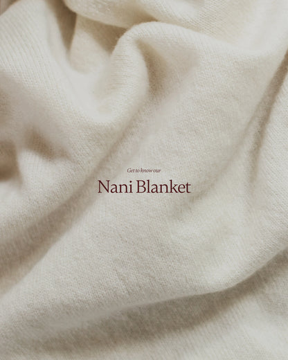 Nani Cashmere Blanket - Beige
