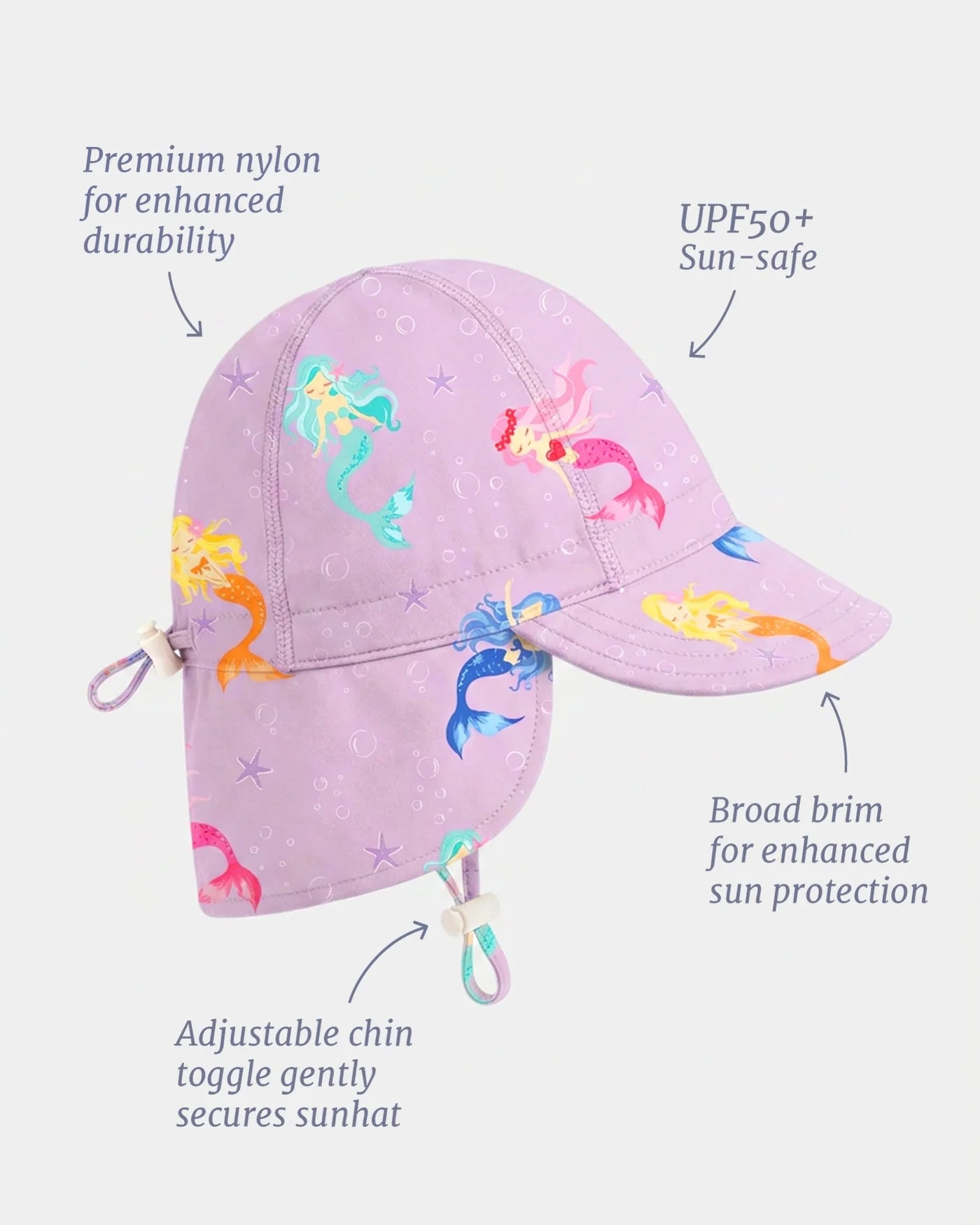 Swim Flap Cap Twinkle Princess Mermaid