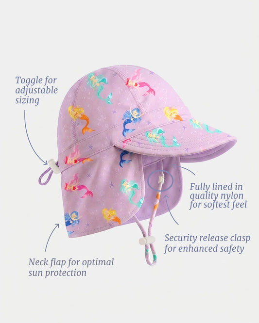 Swim Flap Cap Twinkle Princess Mermaid