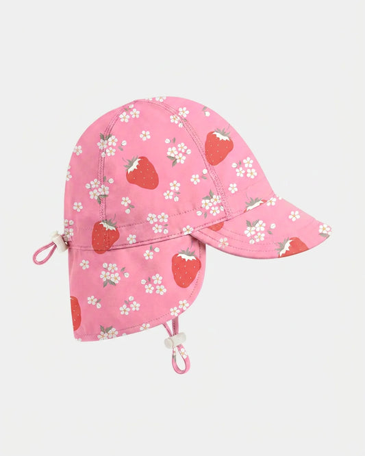 Swim Flap Cap Twinkle Strawberry