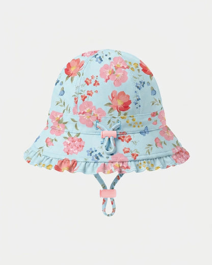 Swim Bell Hat Twinkle Aqua Garden