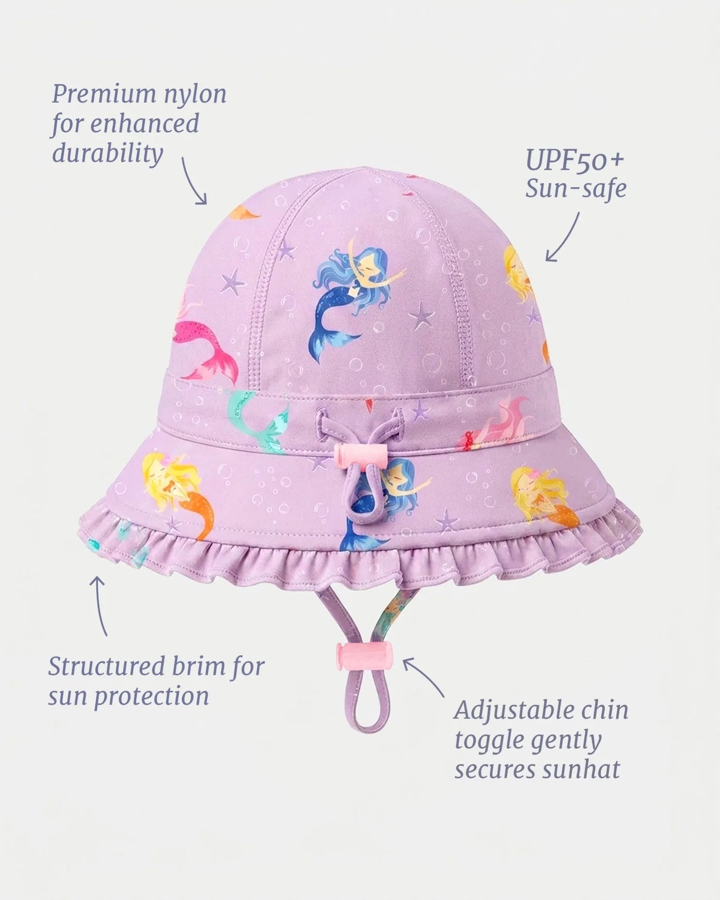 Swim Bell Hat Twinkle Princess Mermaid